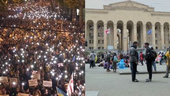 Georgia protests: 'Foreign agent' bill sent to legislative main chamber for final vote